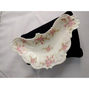 Elite works lLimoges France Antique Bone China  Scallop On the Edge. Few chips